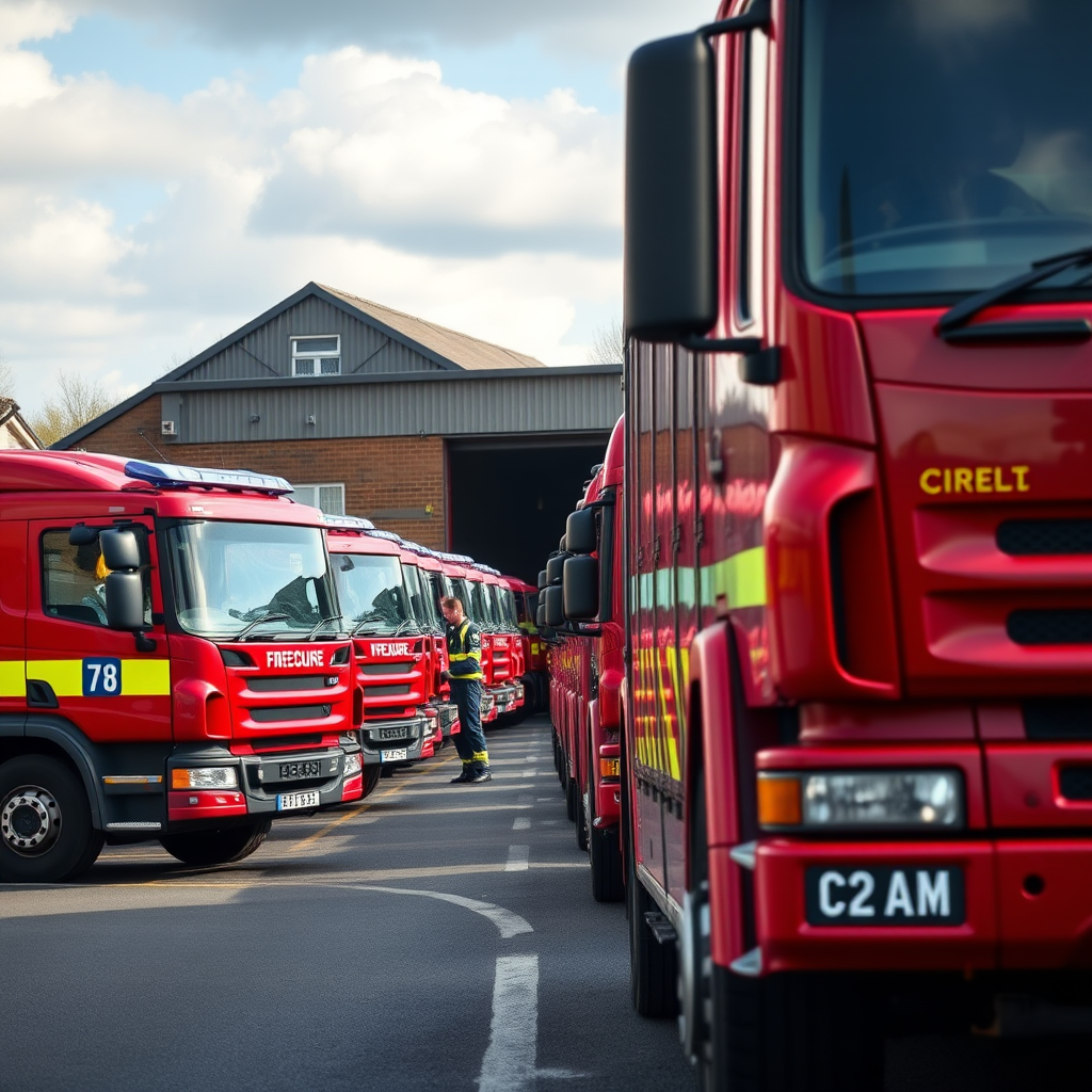 Welsh fire service dispatches eight rescue vehicles to Ukraine